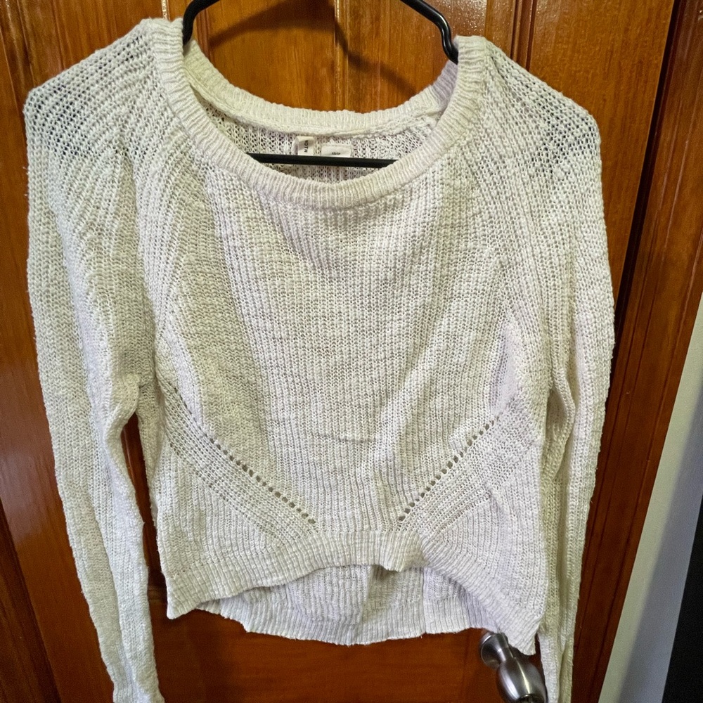 Anthropology Cropped Sweater